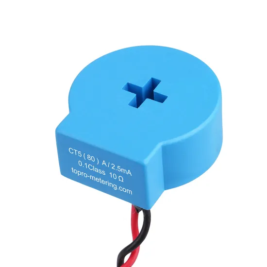 Transformateur de courant miniature à noyau solide haute précision 80 A CC, classe 1 : 2 500, pour compteur électrique triphasé