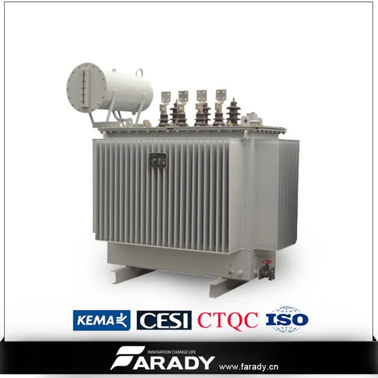 Transformateur de distribution haute tension triphasé à bain d'huile laminé CRGO 100 kVA