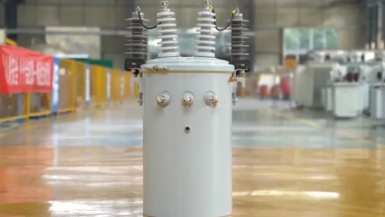 Transformateur monophasé à pôles de 13,8 kV à 34,5 kV, 75 kVA, 100 kVA et 125 kVA, technologie de laminage de noyau à haut rendement énergétique